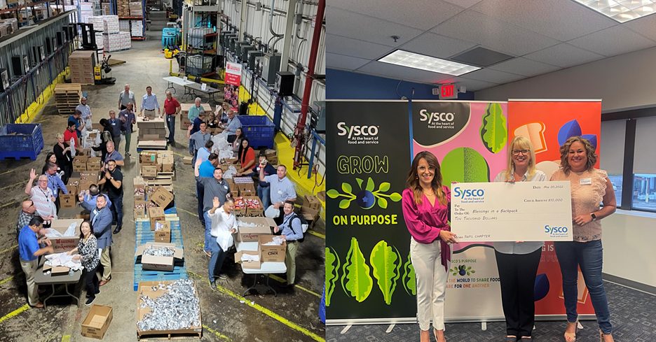 Sysco Florida packing event